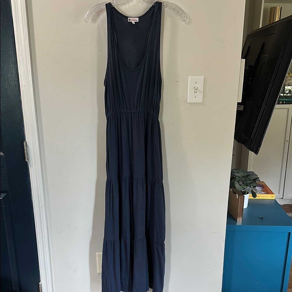 Sundry Lightweight Navy Blue Sundress